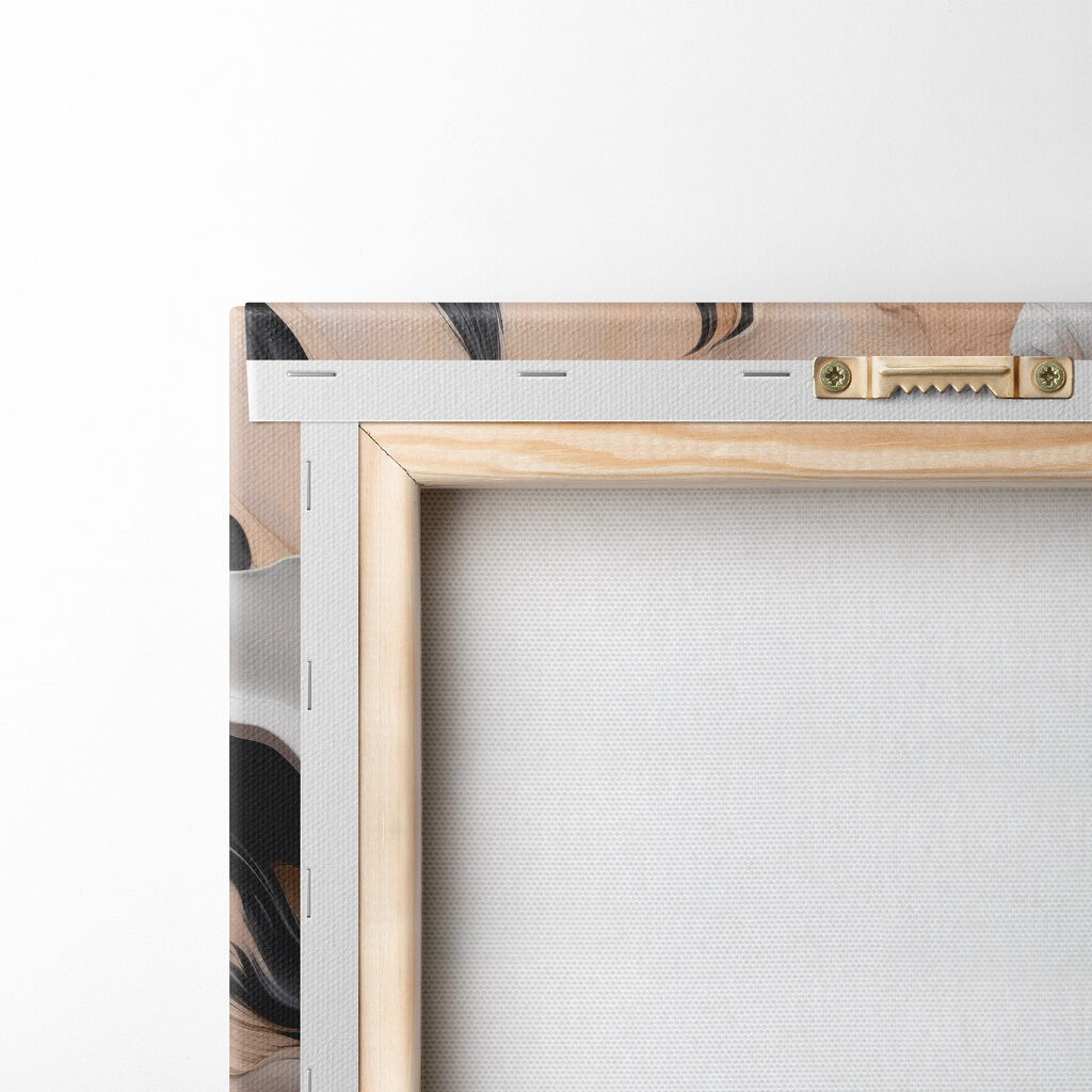 Waves of cream and soft beige