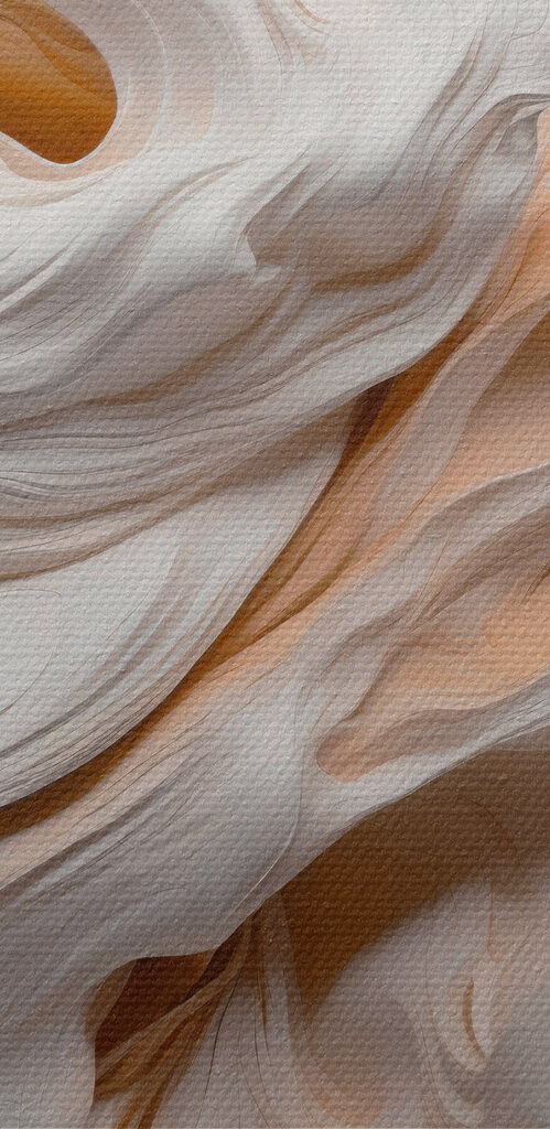 Waves of cream and soft beige