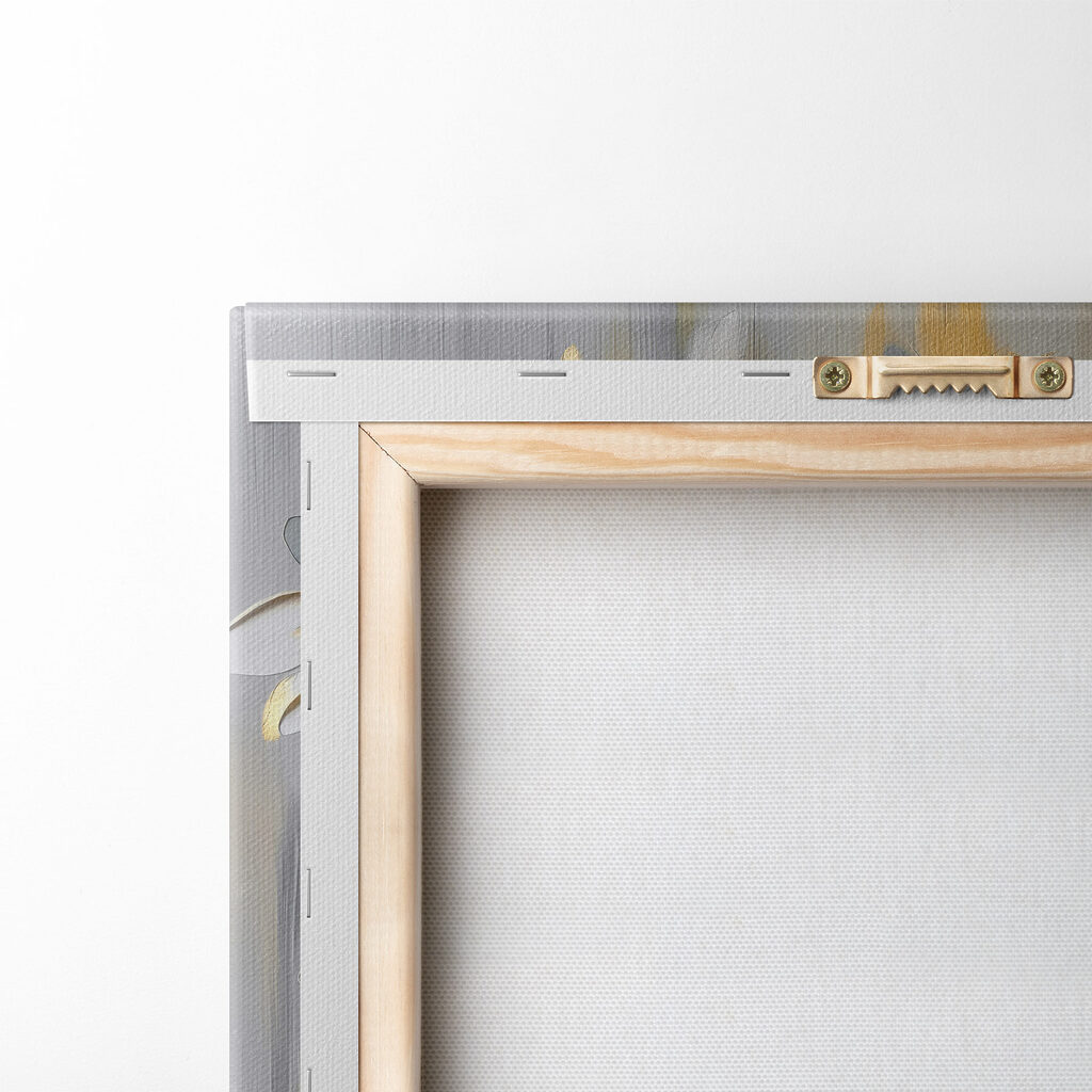 Painting of flowers on a white background