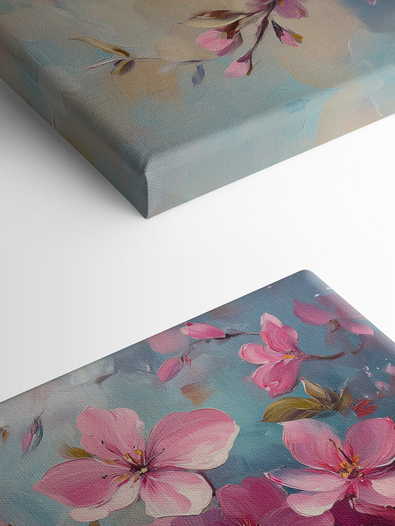 Butterfly on a branch of pink flowers Butterfly on a branch of pink flowers