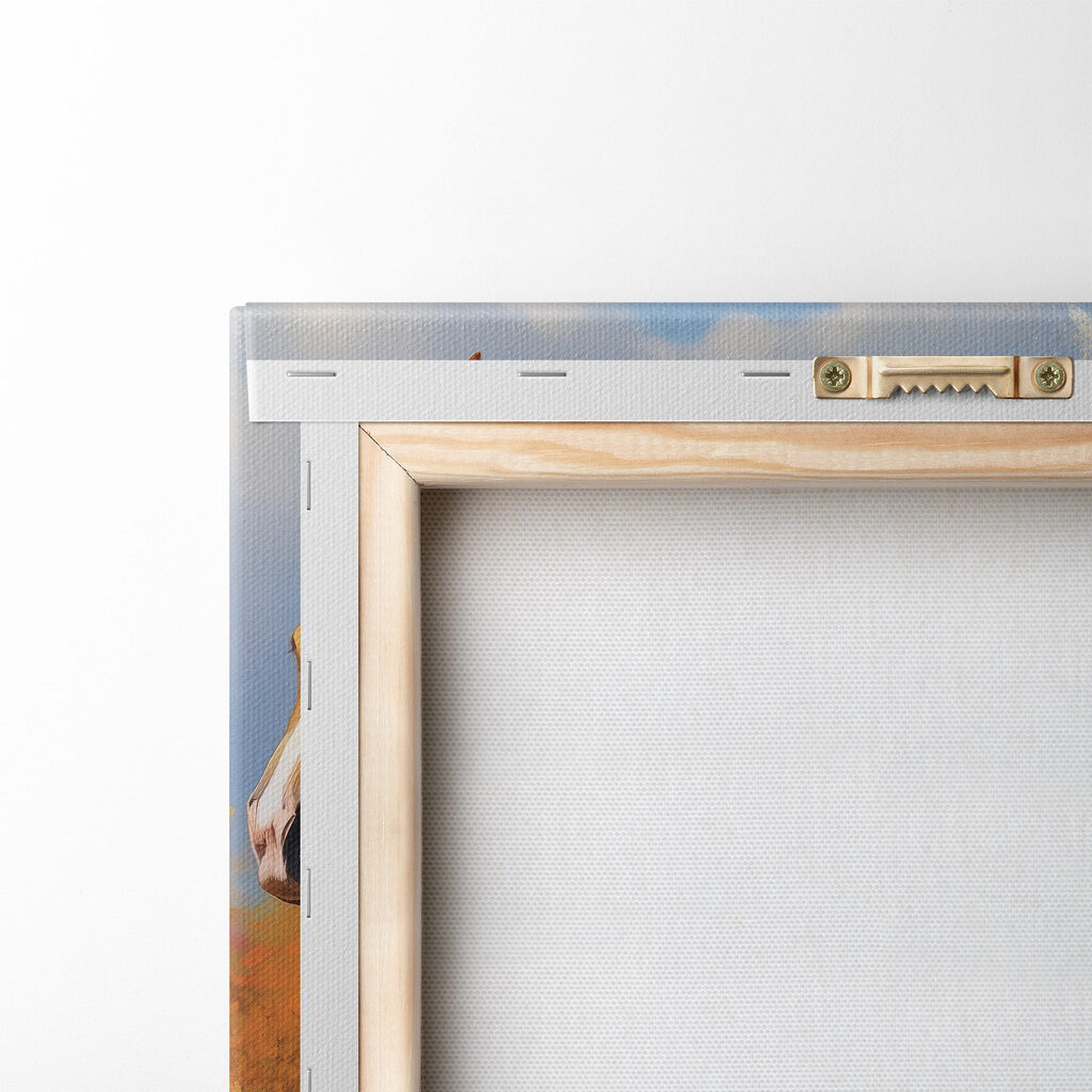 Group of horses running in a field