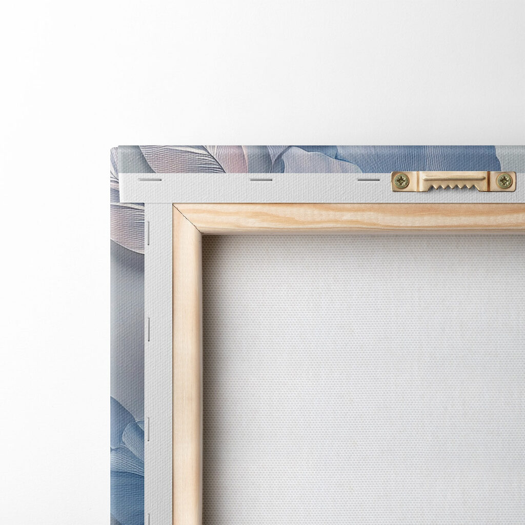 Group of blue and pink flowers Group of blue and pink flowers