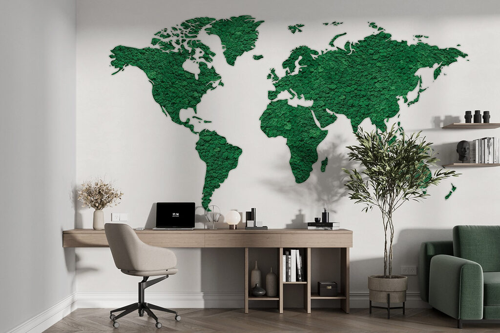 Map of the world