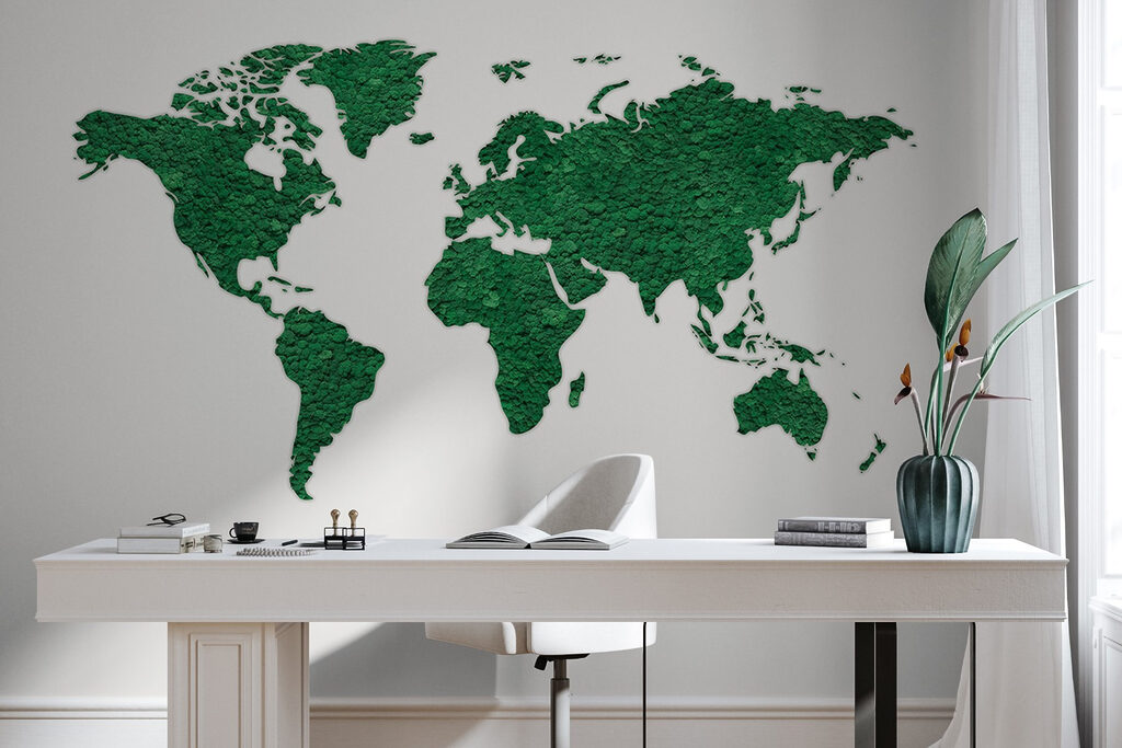 Map of the world