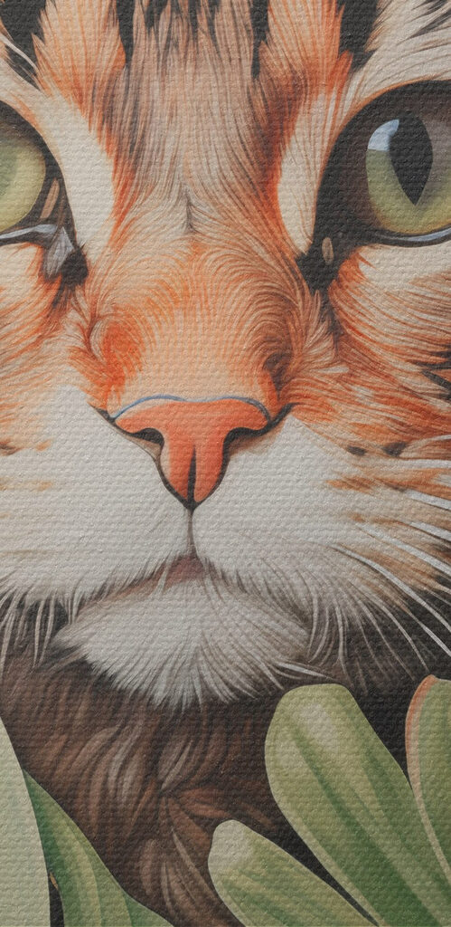 Cat in a jungle Cat in a jungle