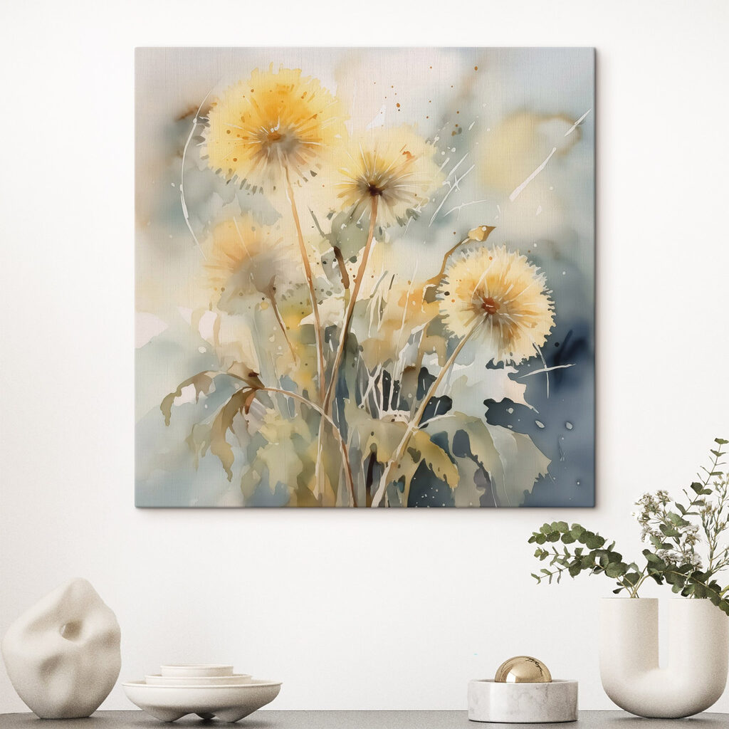 Watercolor of flowers Watercolor of flowers