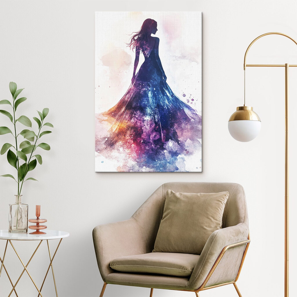 Woman in a dress Woman in a dress