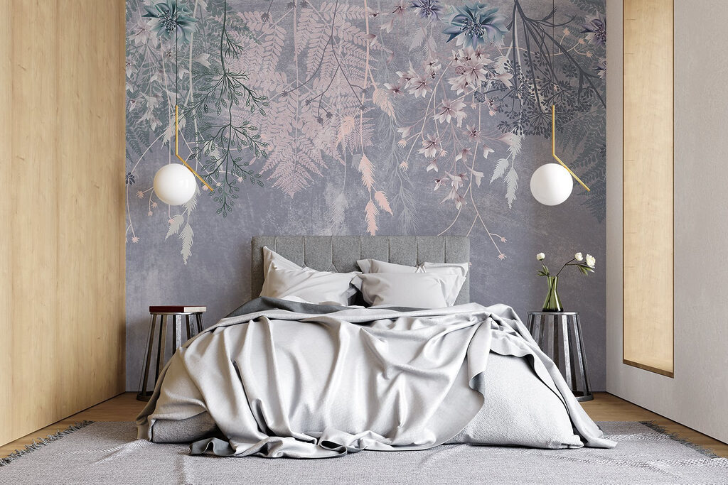 Delicate blooms on a soft backdrop