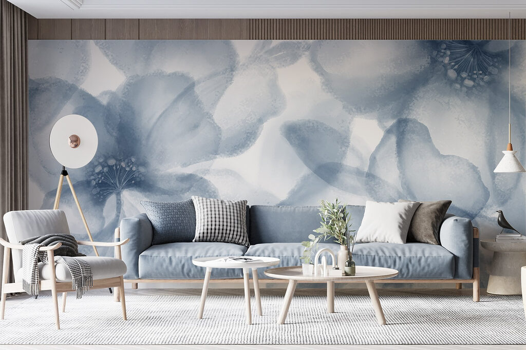 Group of flowers on a white background Group of flowers on a white background