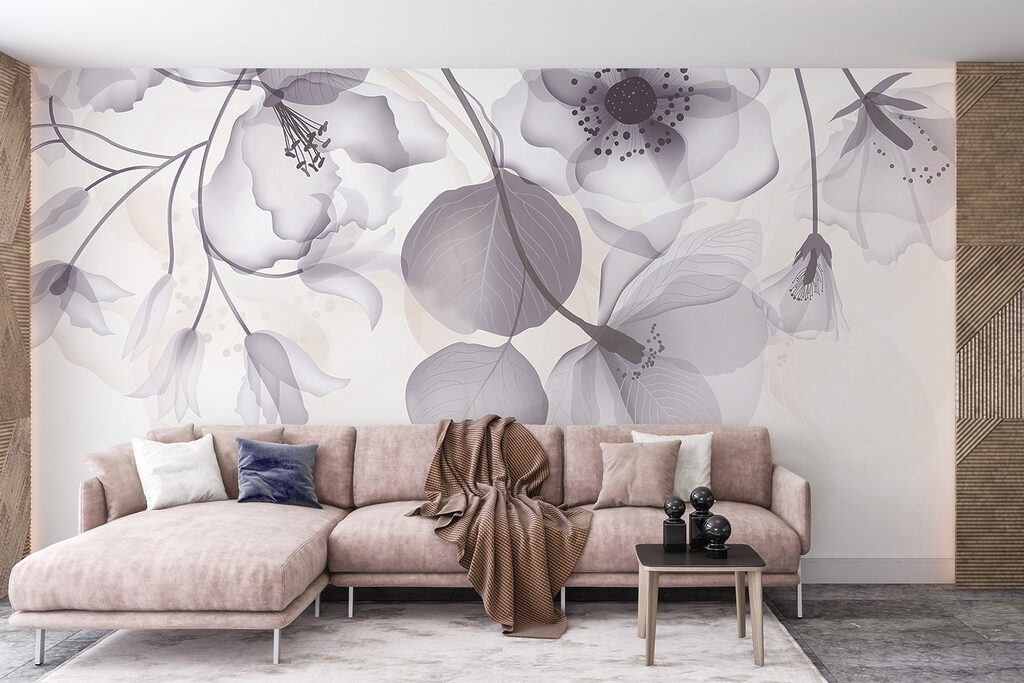 Delicate floral arrangement in soft tones