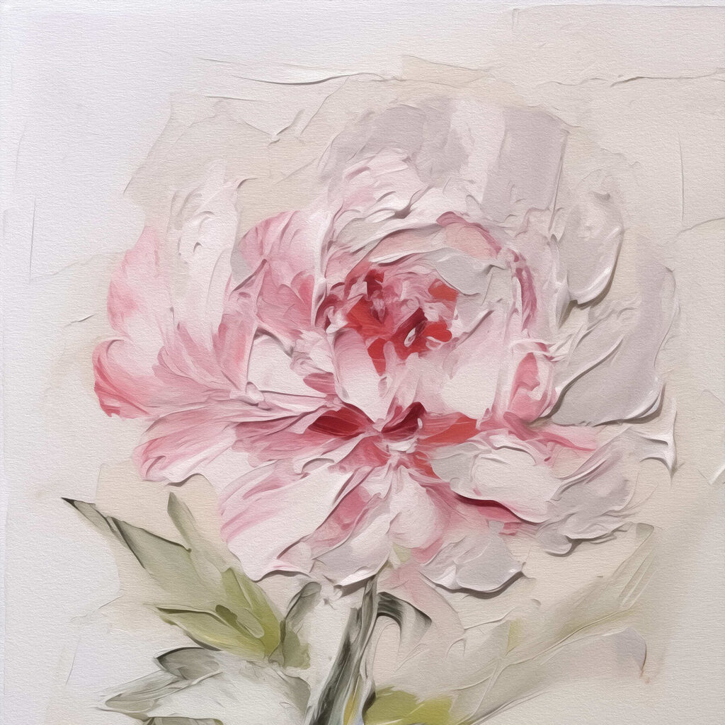 Delicate petals in soft hues