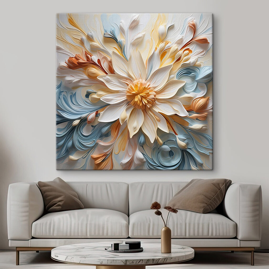 Flower made out of paper