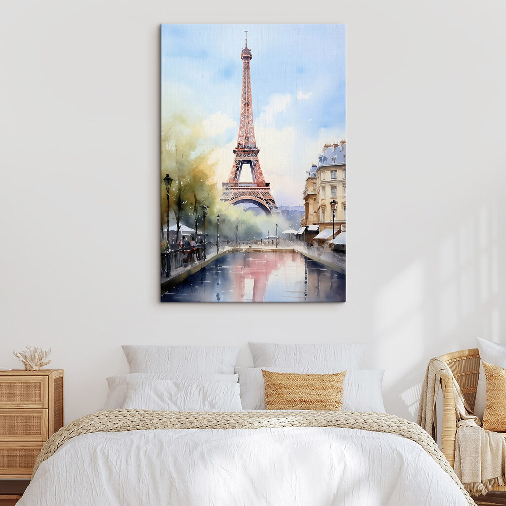 Watercolor of a tower Watercolor of a tower