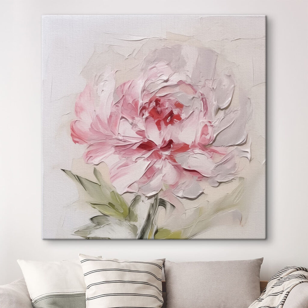 Delicate petals in soft hues