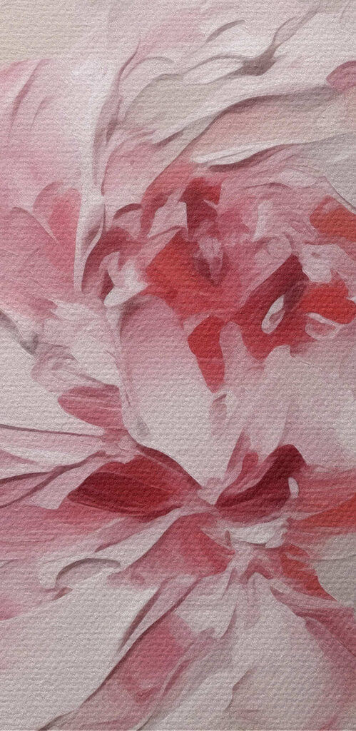 Delicate petals in soft hues