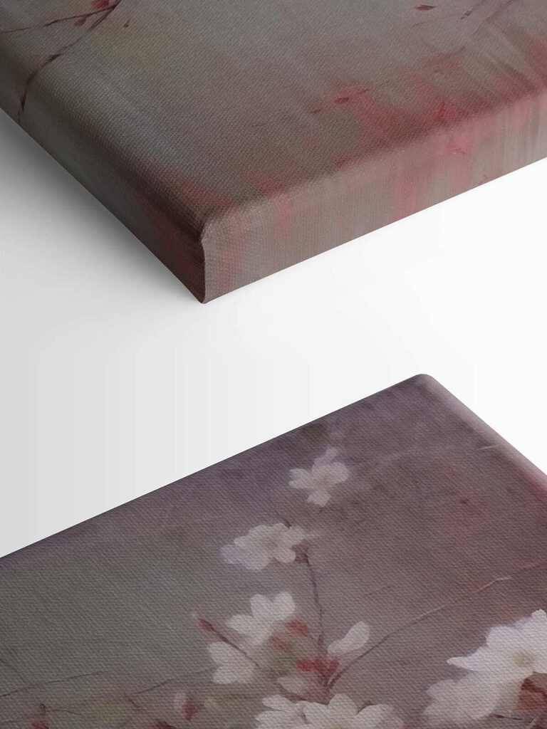 White flowers on a branch White flowers on a branch