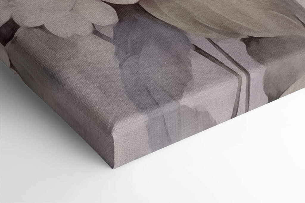 Painting of pink flowers Painting of pink flowers