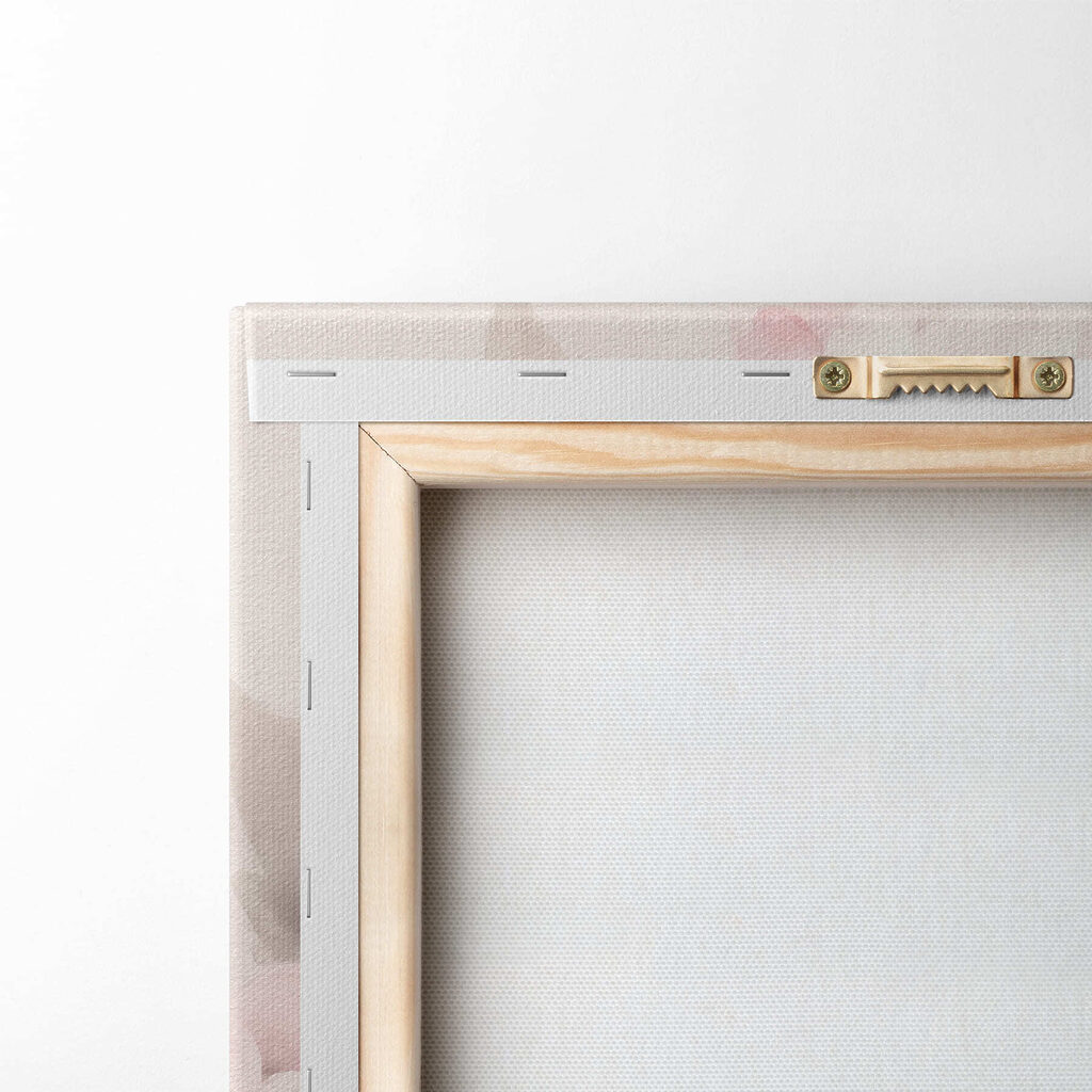 Painting of pink flowers Painting of pink flowers