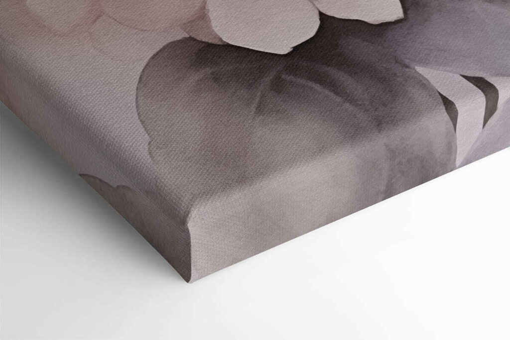 Painting of pink flowers Painting of pink flowers