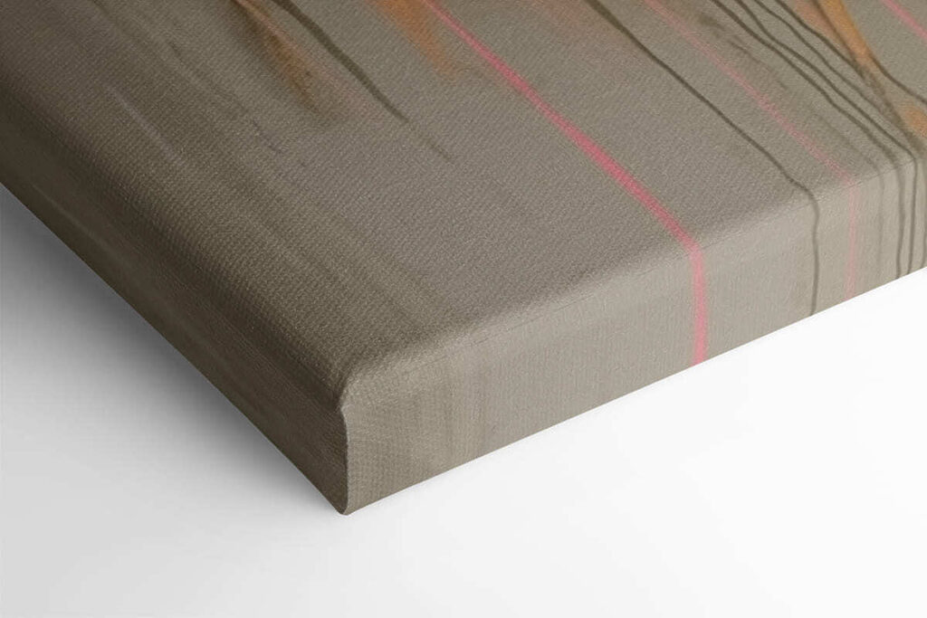 Painting of pink flowers Painting of pink flowers