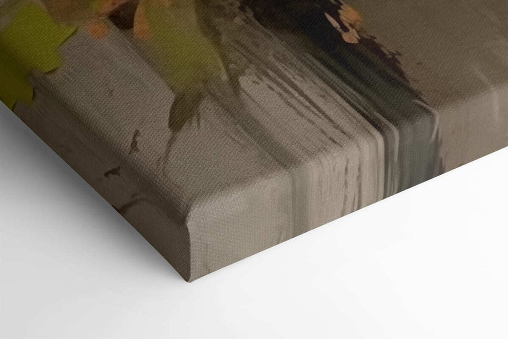 Painting of pink flowers Painting of pink flowers