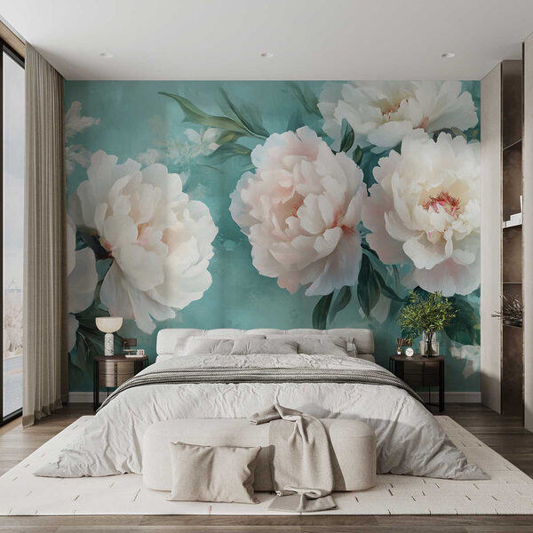 Group of white flowers