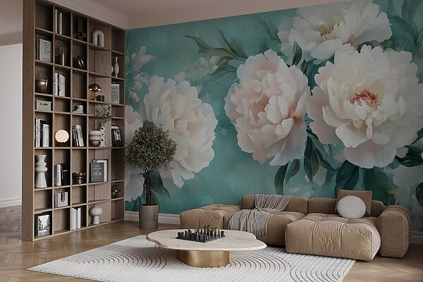 Group of white flowers