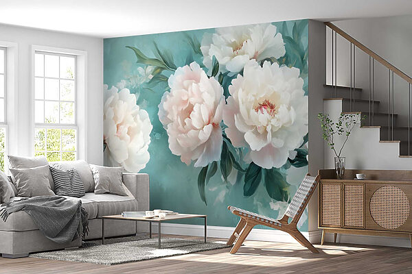 Group of white flowers