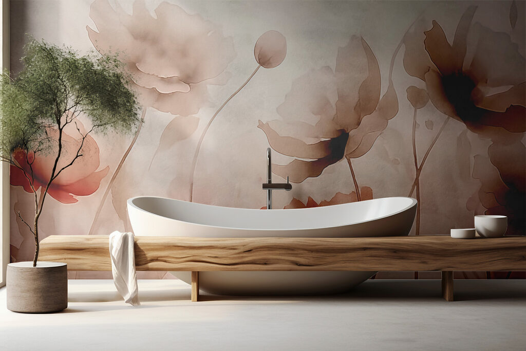 Delicate blooms in soft hues Delicate blooms in soft hues