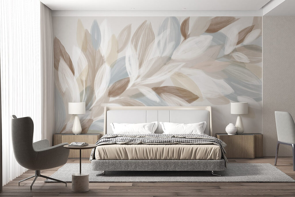 Soft tones and gentle brush strokes