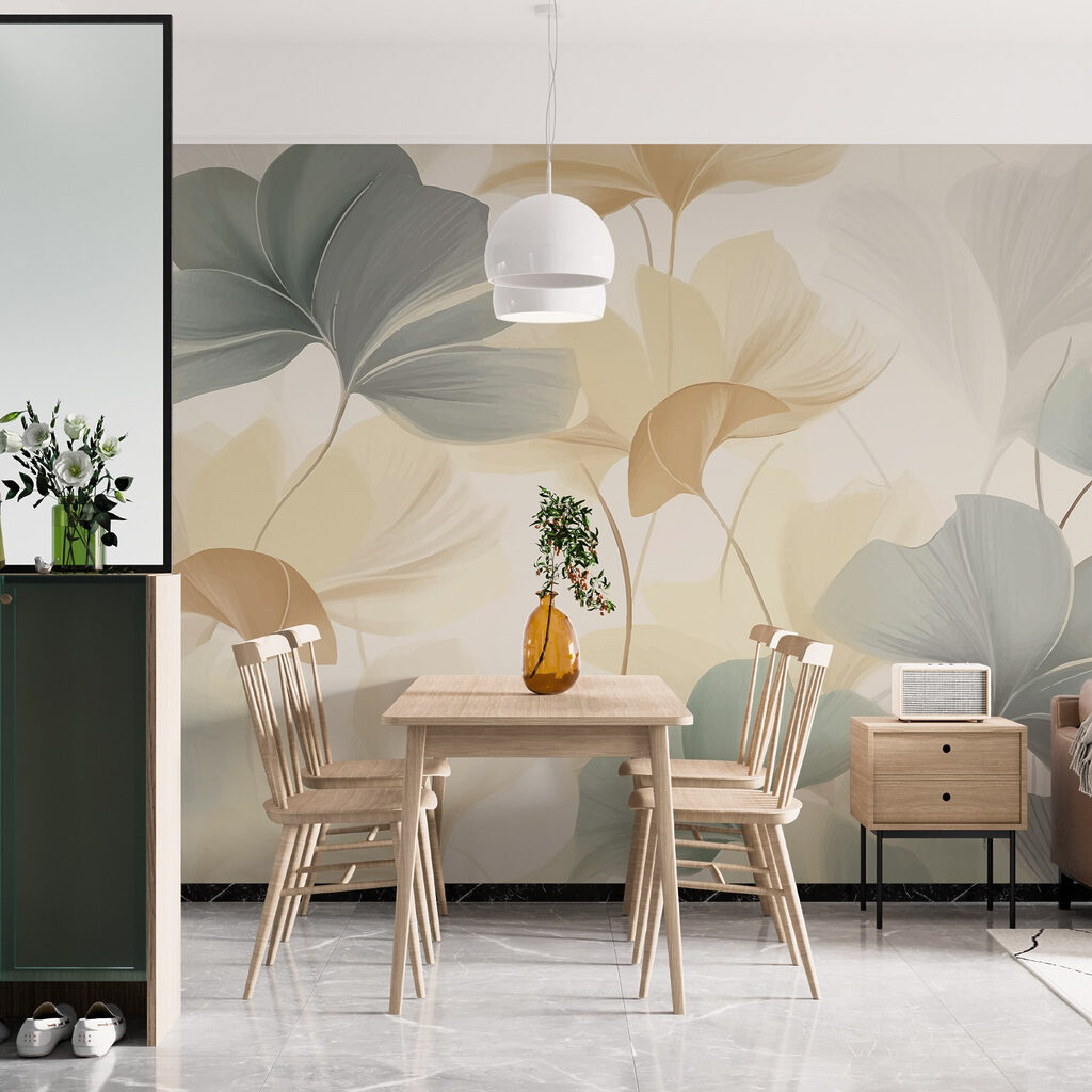 Soft pastels and gentle nature vibes