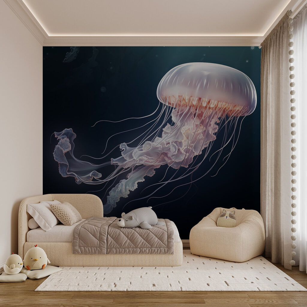 Jellyfish in the water Jellyfish in the water