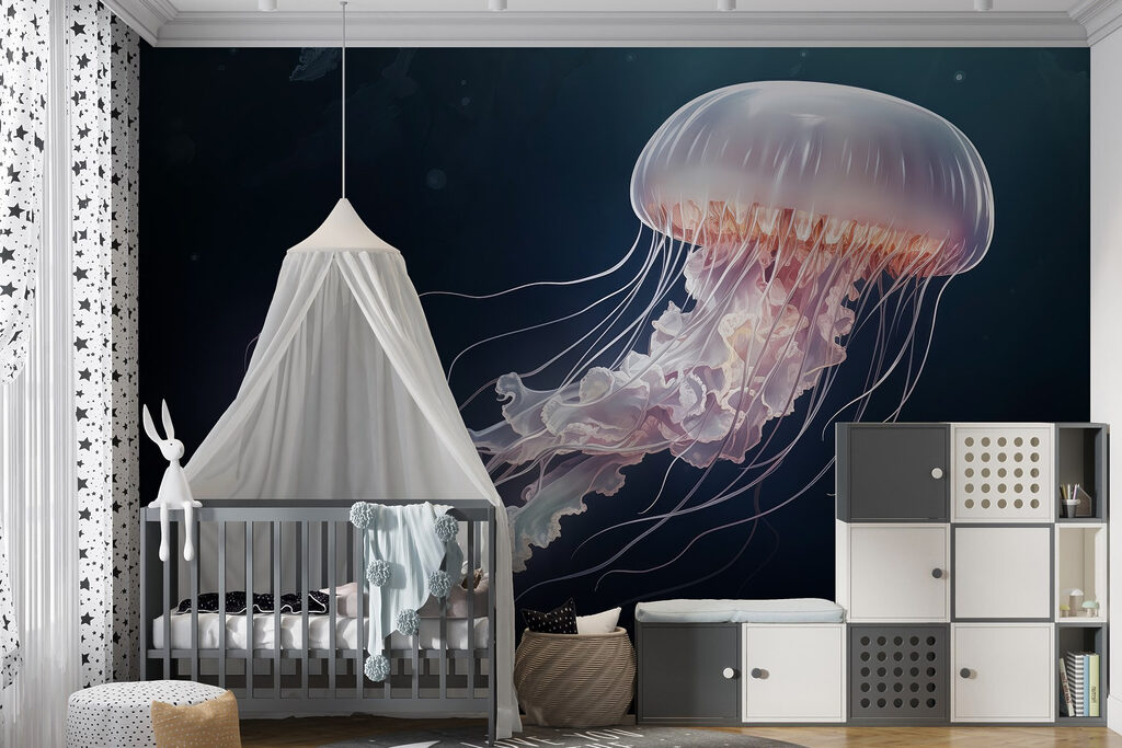 Jellyfish in the water Jellyfish in the water