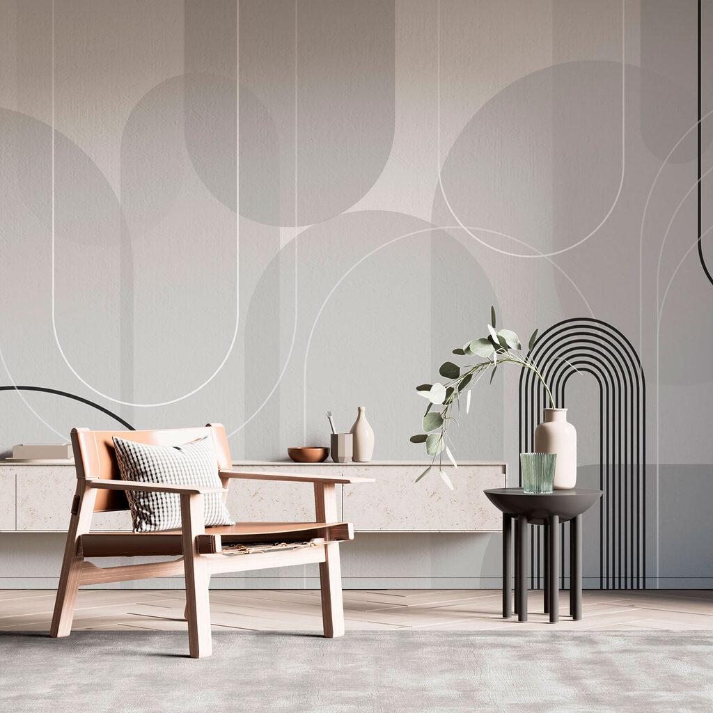 Grey and black design