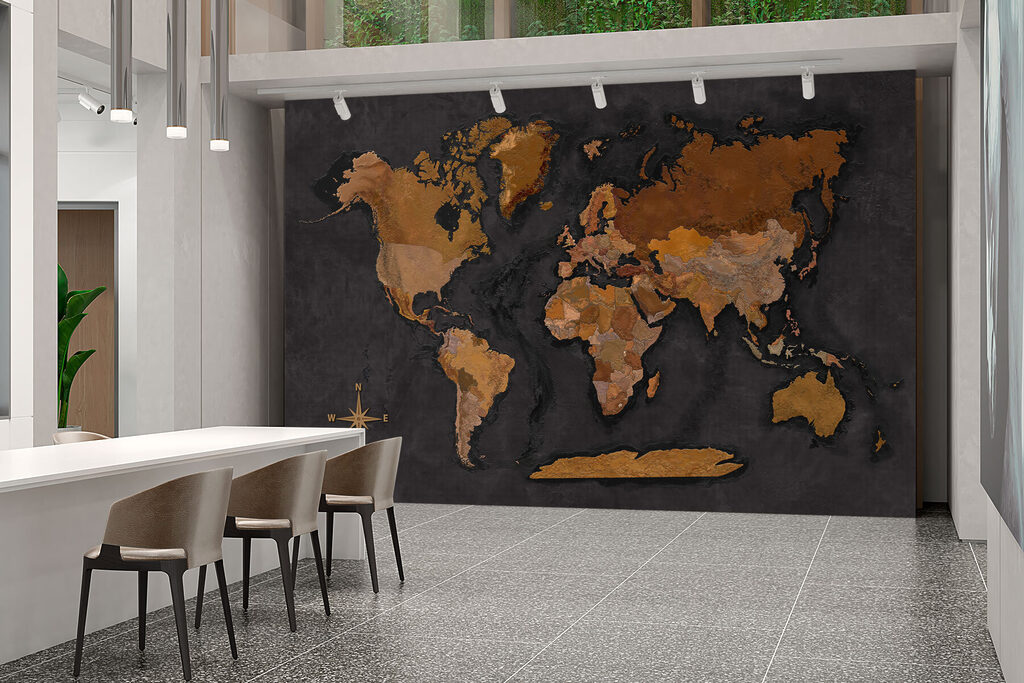 Map of the world