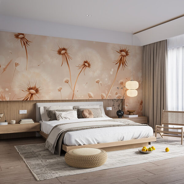 Dandelions dancing in the gentle breeze Dandelions dancing in the gentle breeze