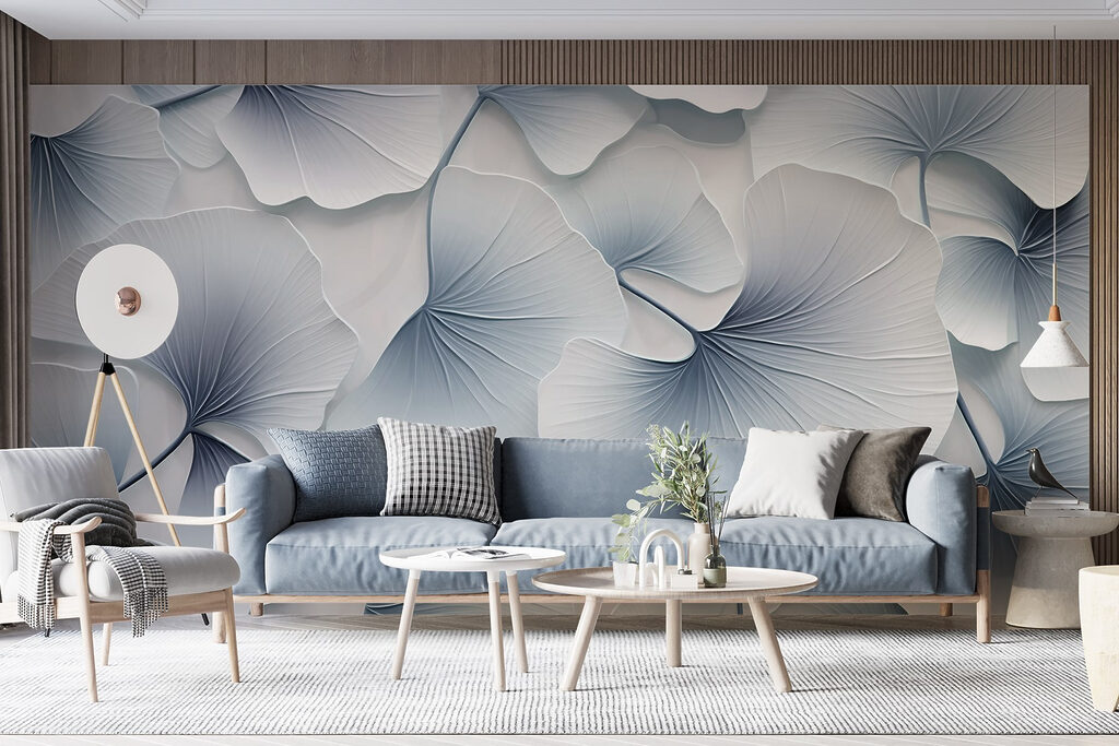 Delicate layers of ginkgo leaves Delicate layers of ginkgo leaves