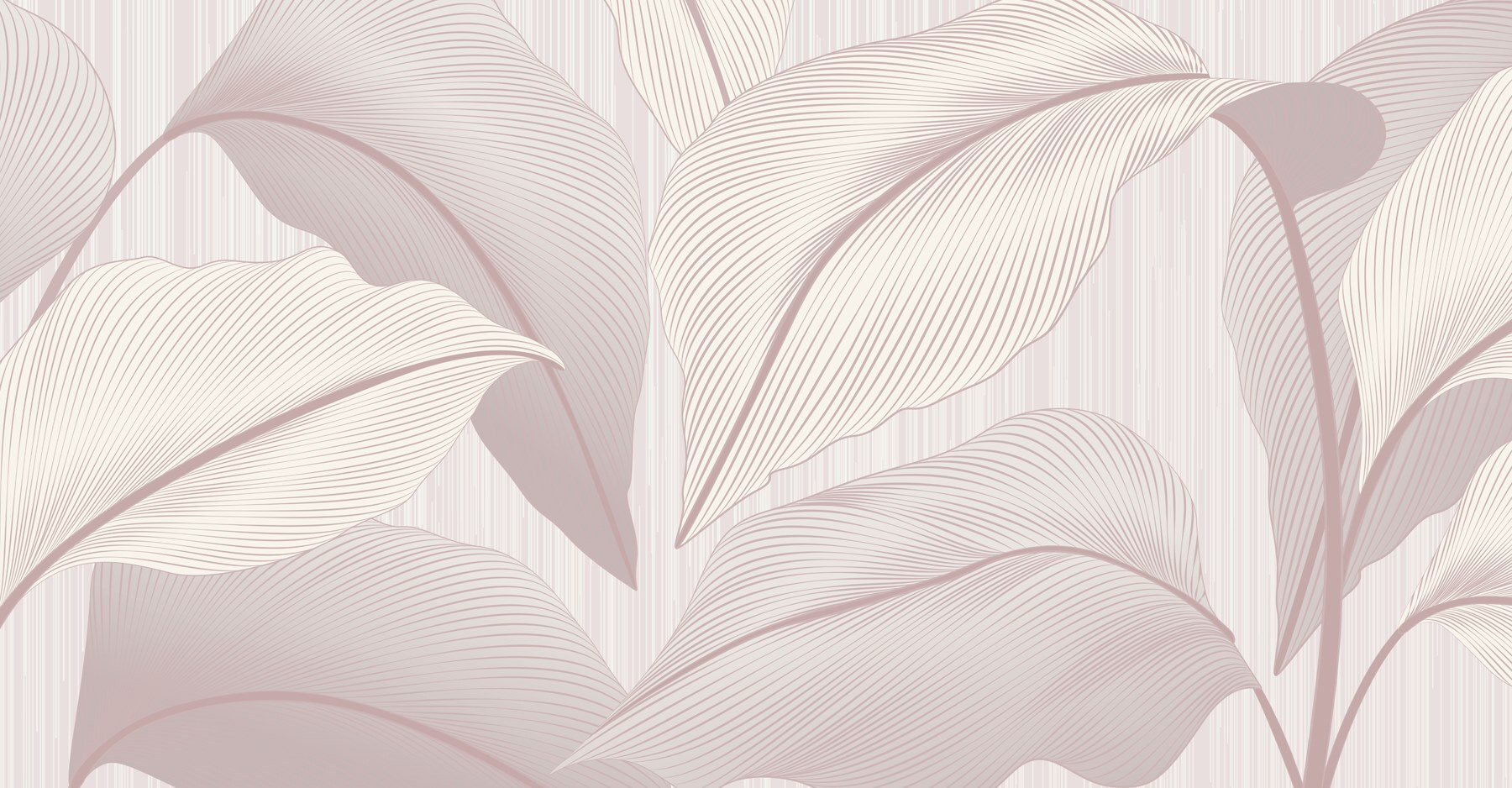 Elegant leaves in soft tones Elegant leaves in soft tones