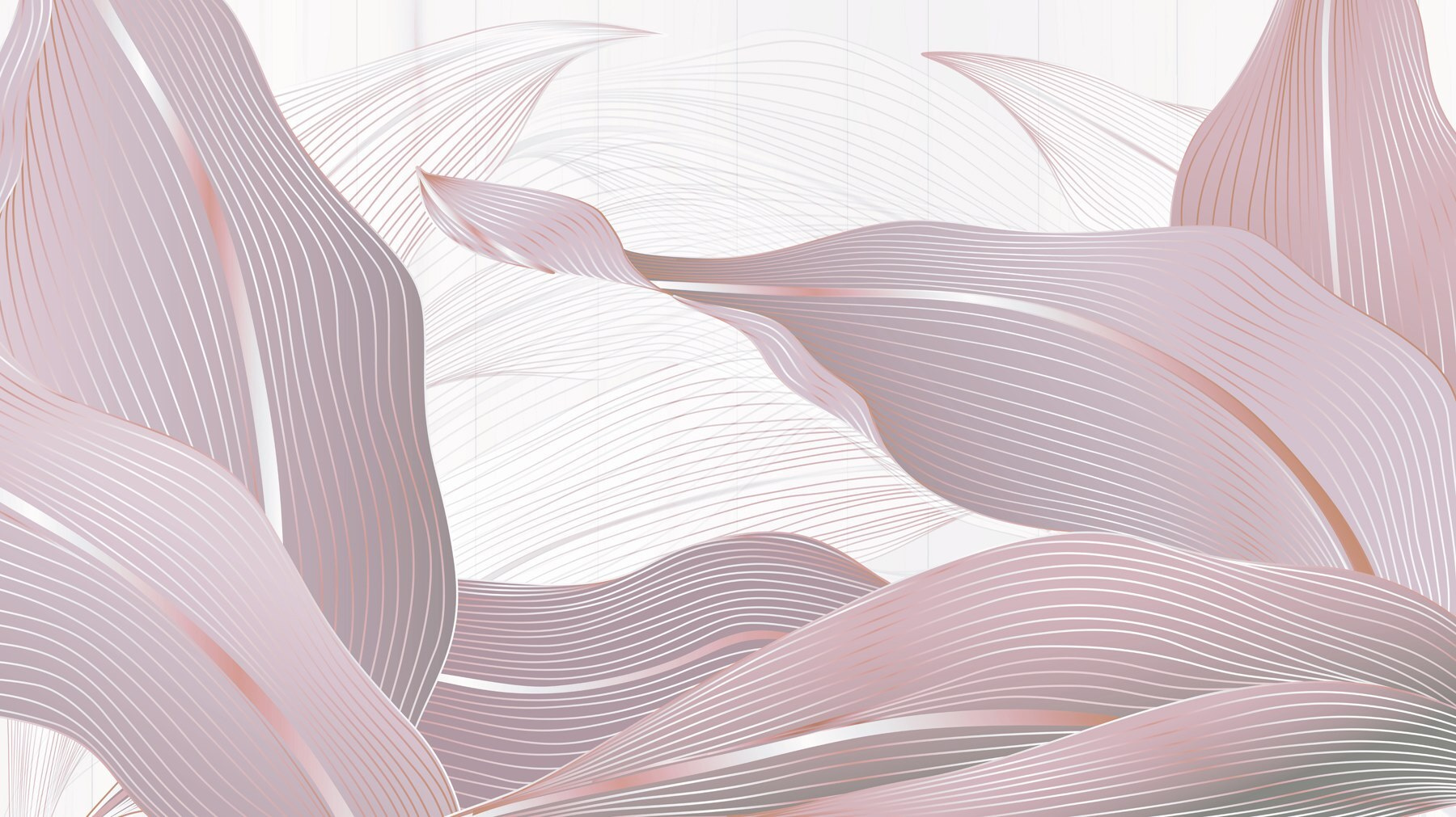 Flowing lines create serene beauty Flowing lines create serene beauty