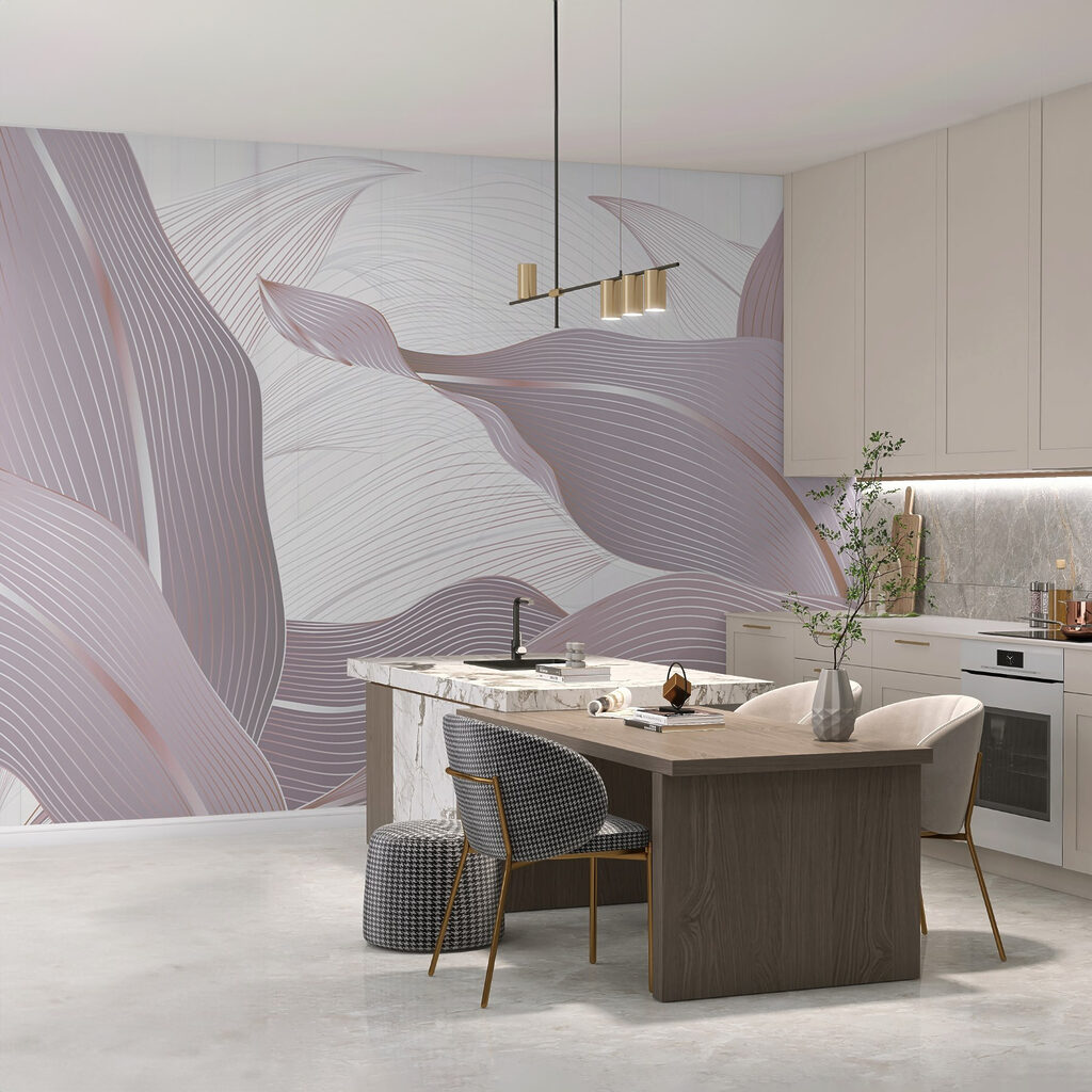 Flowing lines create serene beauty Flowing lines create serene beauty