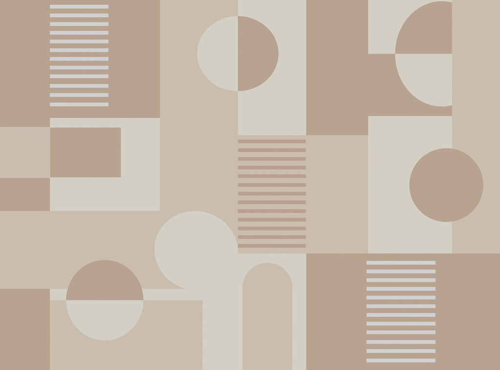 Pattern of geometric shapes