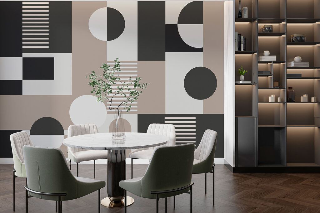 Pattern of geometric shapes Pattern of geometric shapes