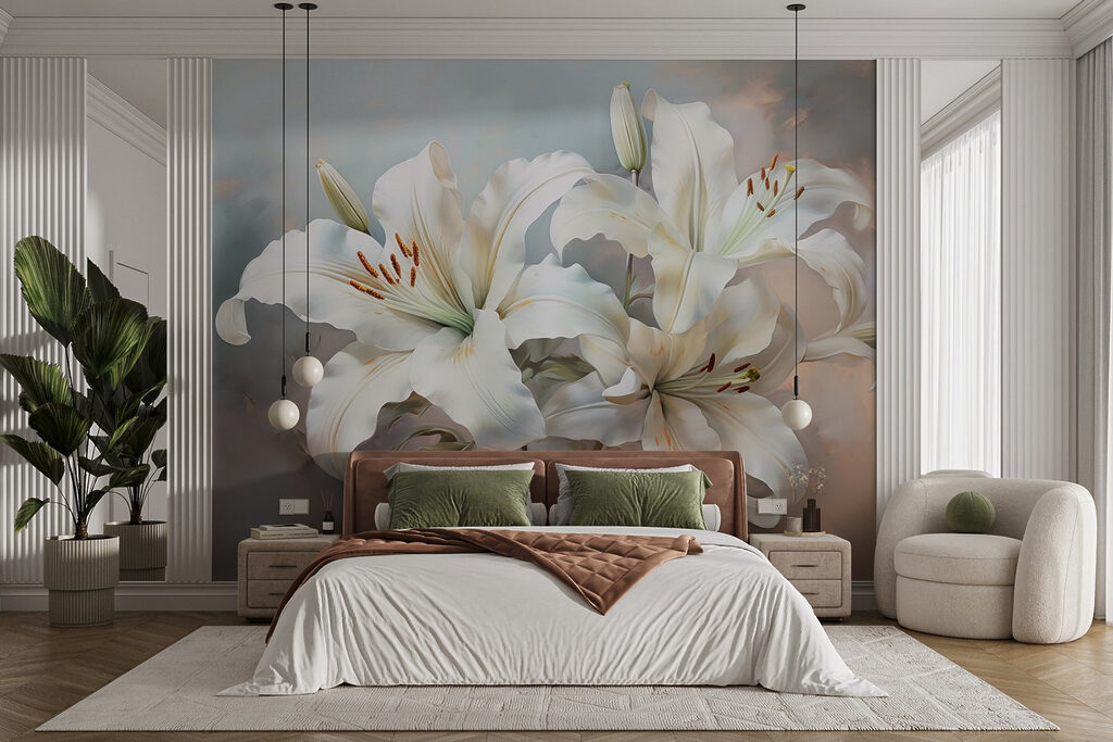 Delicate blooms in gentle hues Delicate blooms in gentle hues