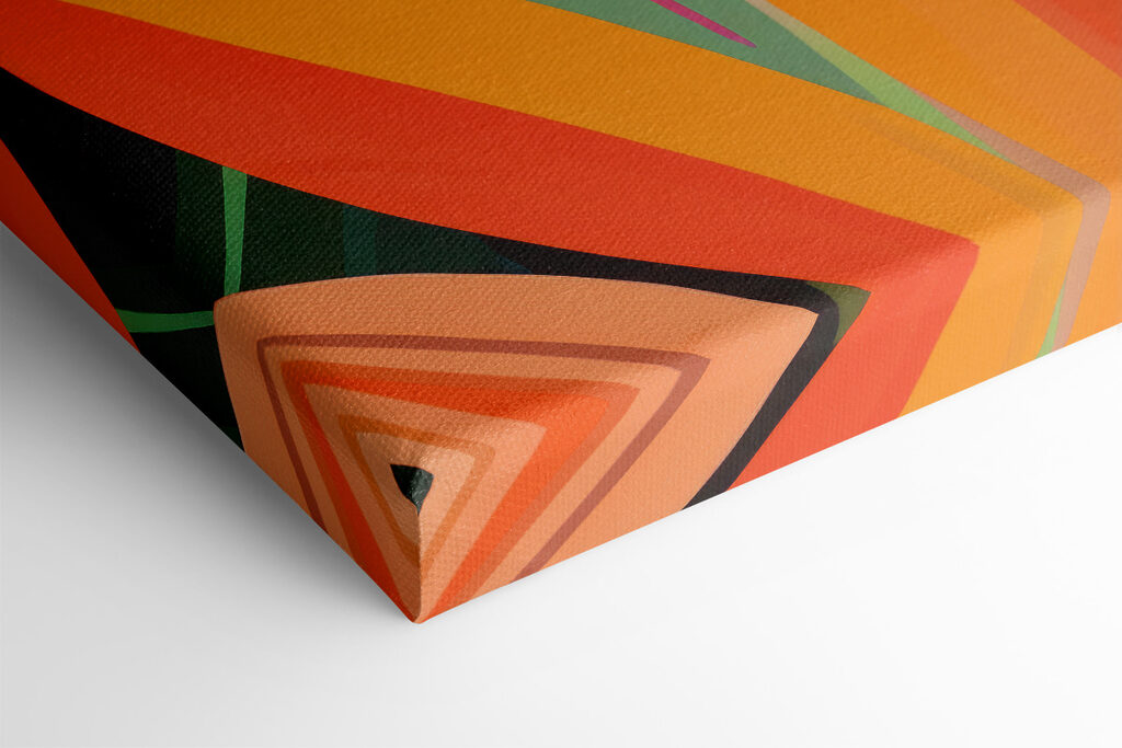 Vibrant colors and captivating gaze