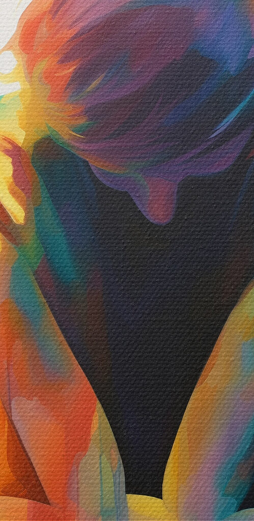 Person with their head down Person with their head down