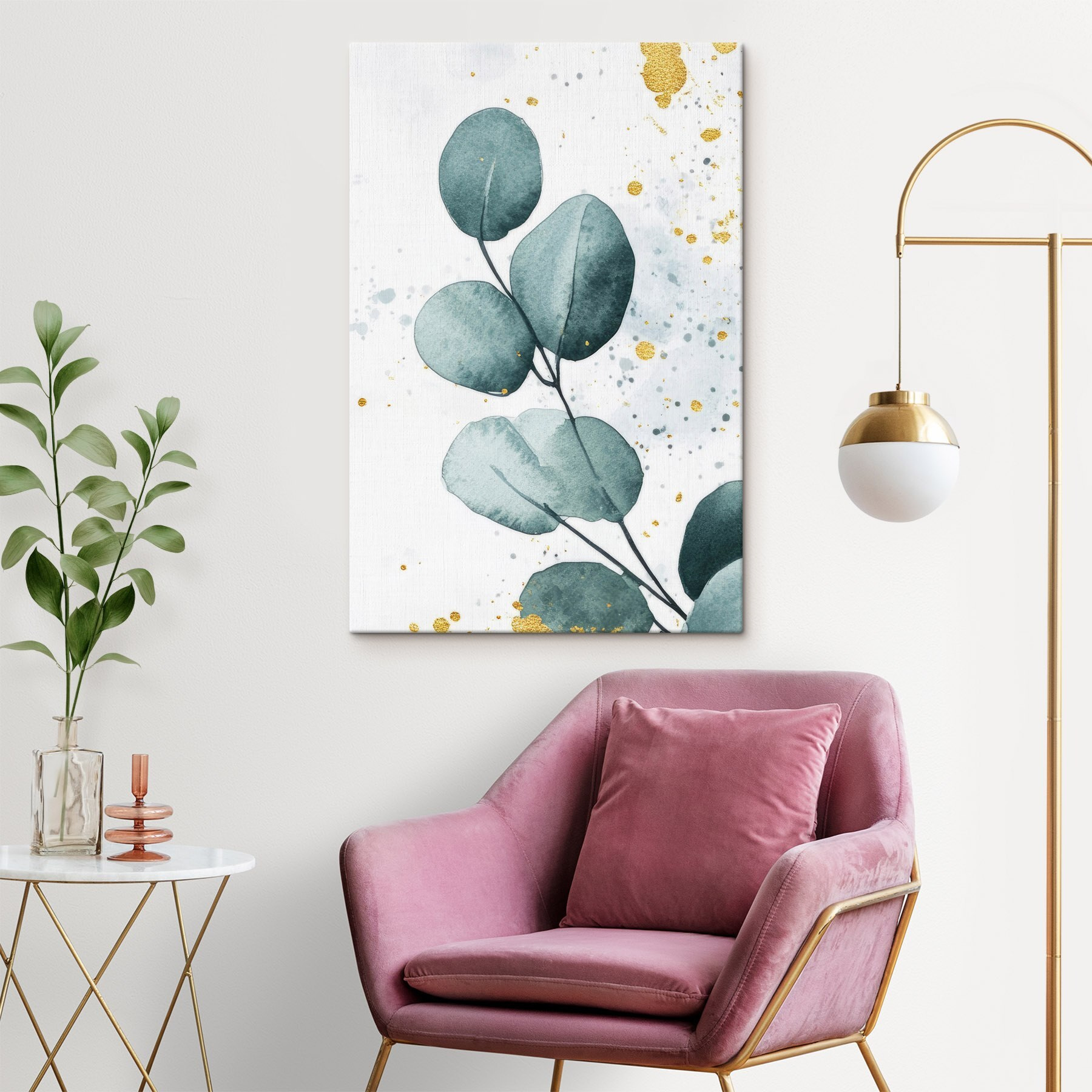 Natural elegance in watercolor art Natural elegance in watercolor art