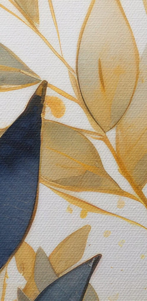 Soft hues of nature intertwined beautifully