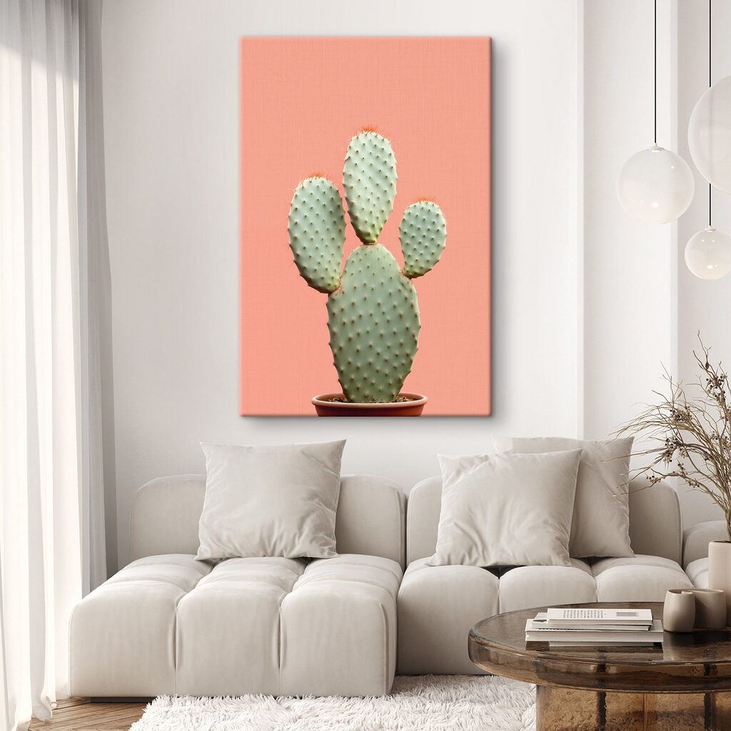 Cactus with red spikes
