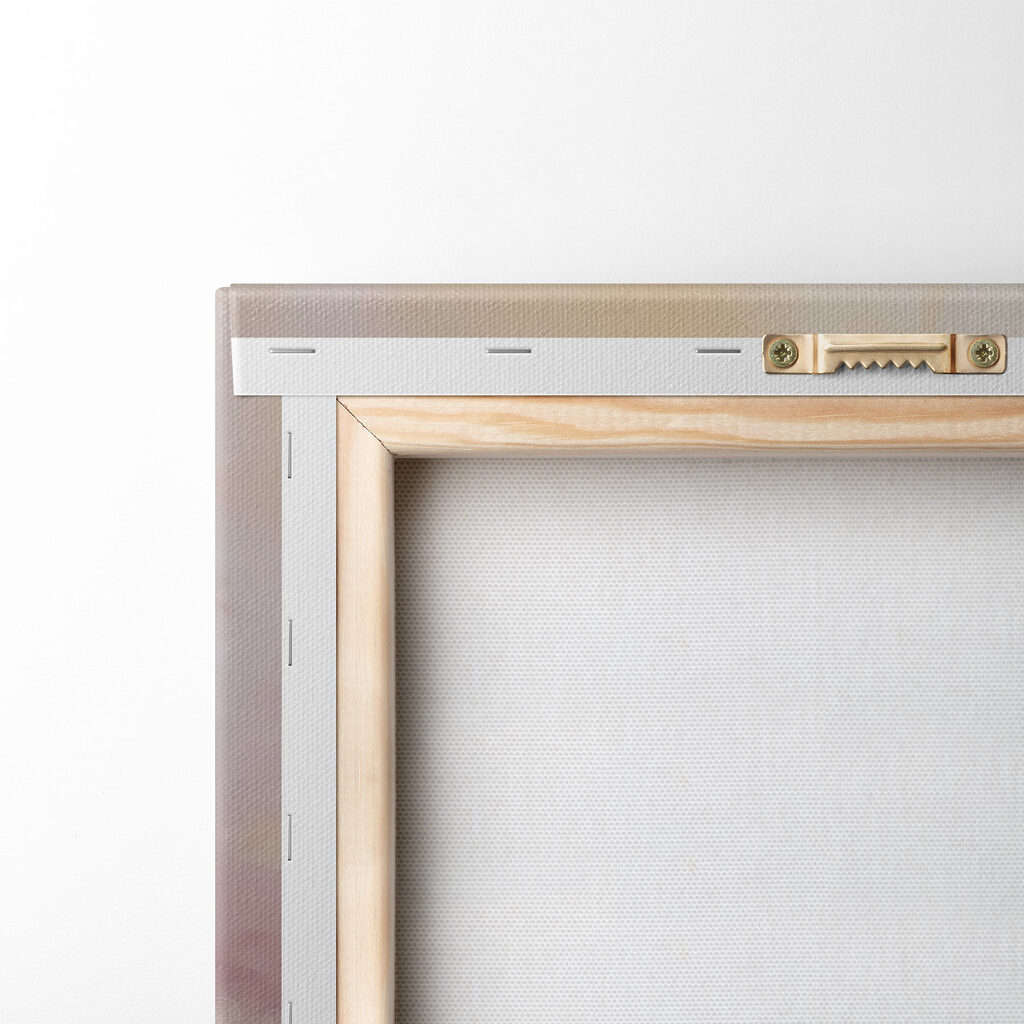 Painting of flowers in a glass vase Painting of flowers in a glass vase