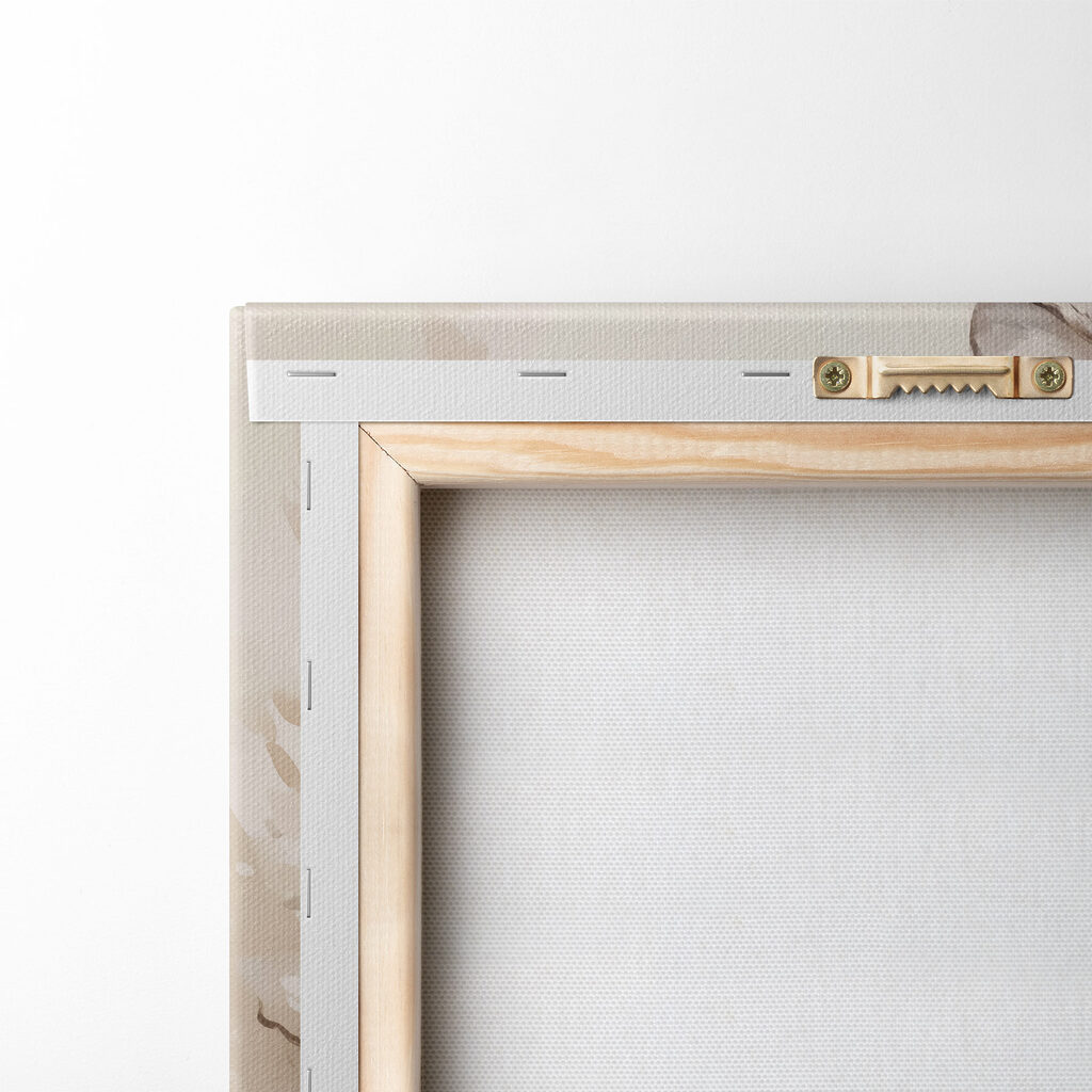 Tiger with flowers in the background Tiger with flowers in the background